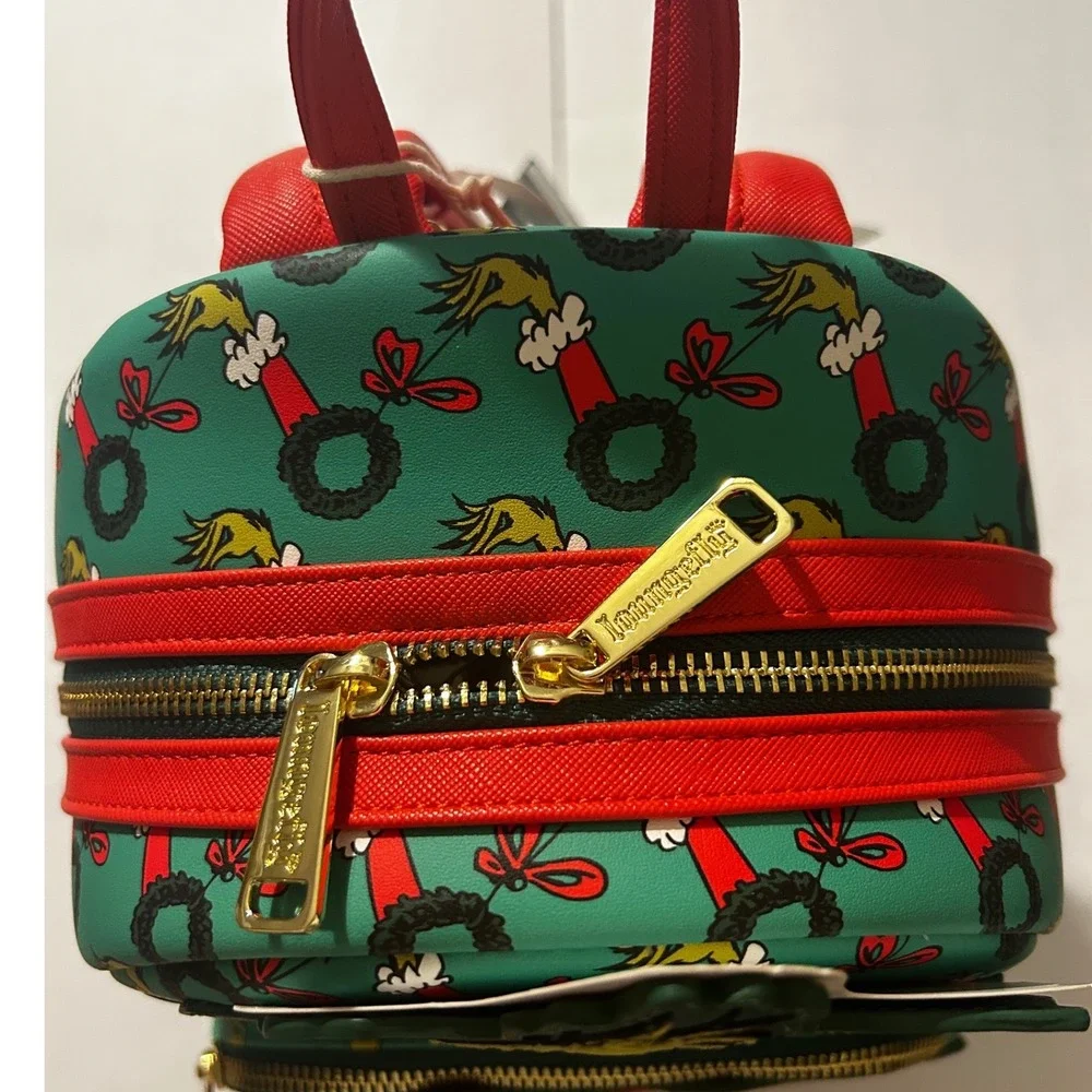 Loungefly Dr Seuss The Grinch Mini Backpack Entertainment Earth Exclusive